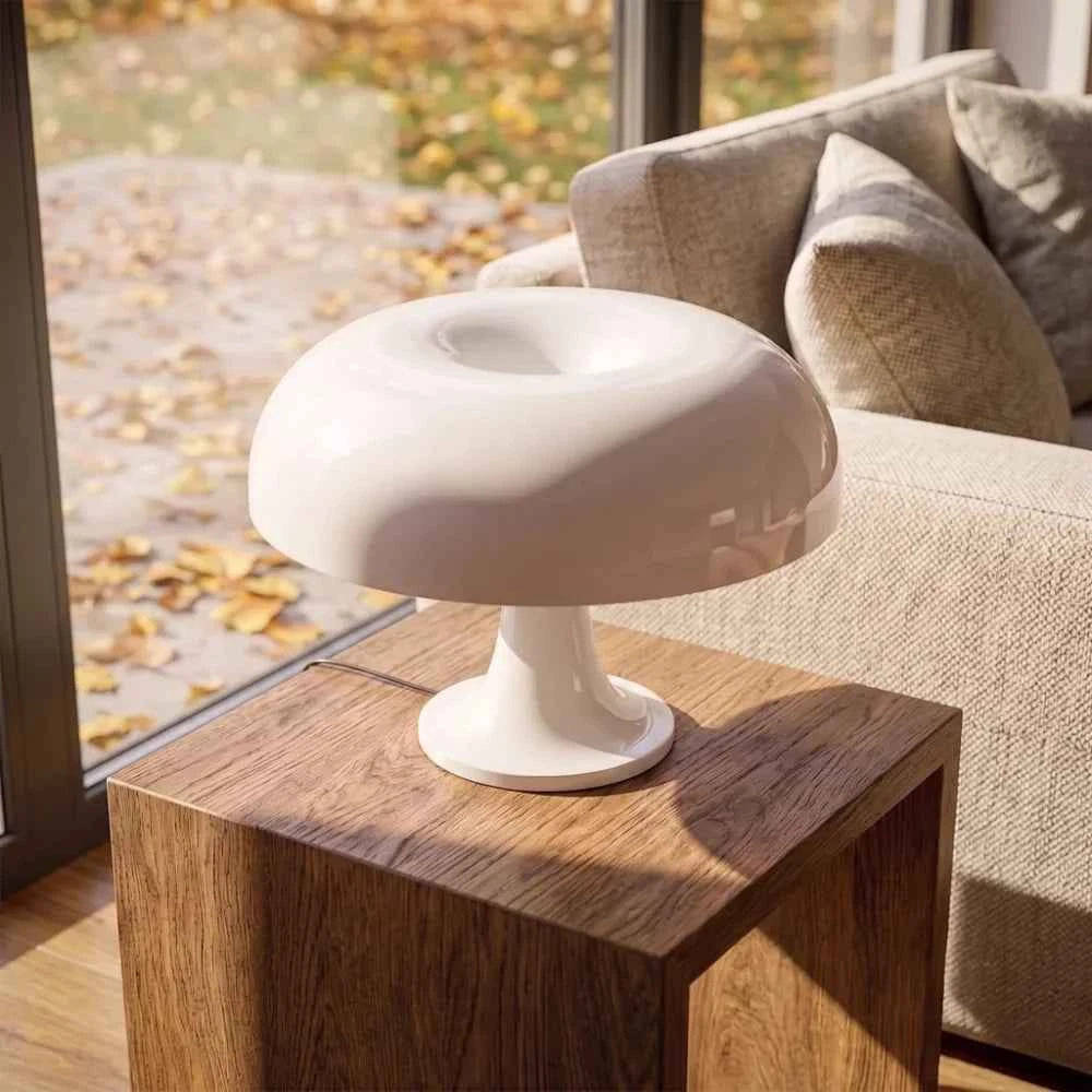 Lámpara de mesa LED MUGLOW Blanca