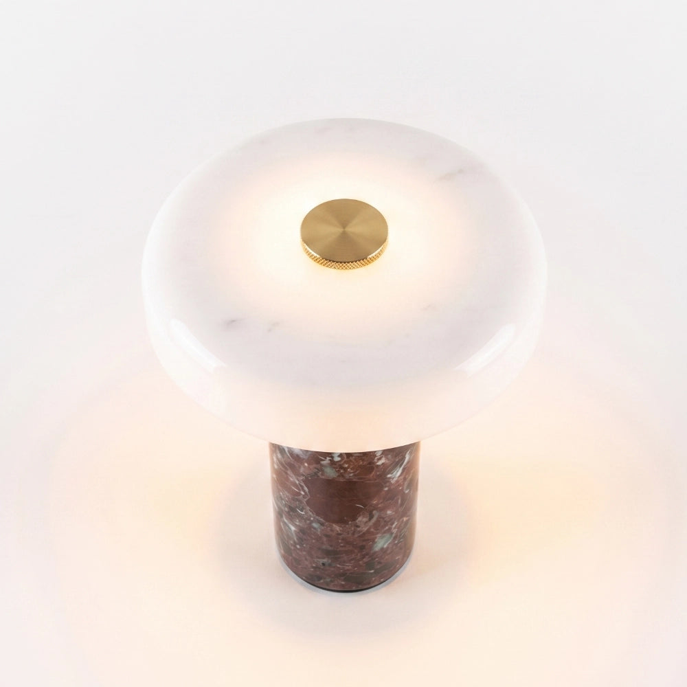 Lámpara de mesa LED en mármol Nova