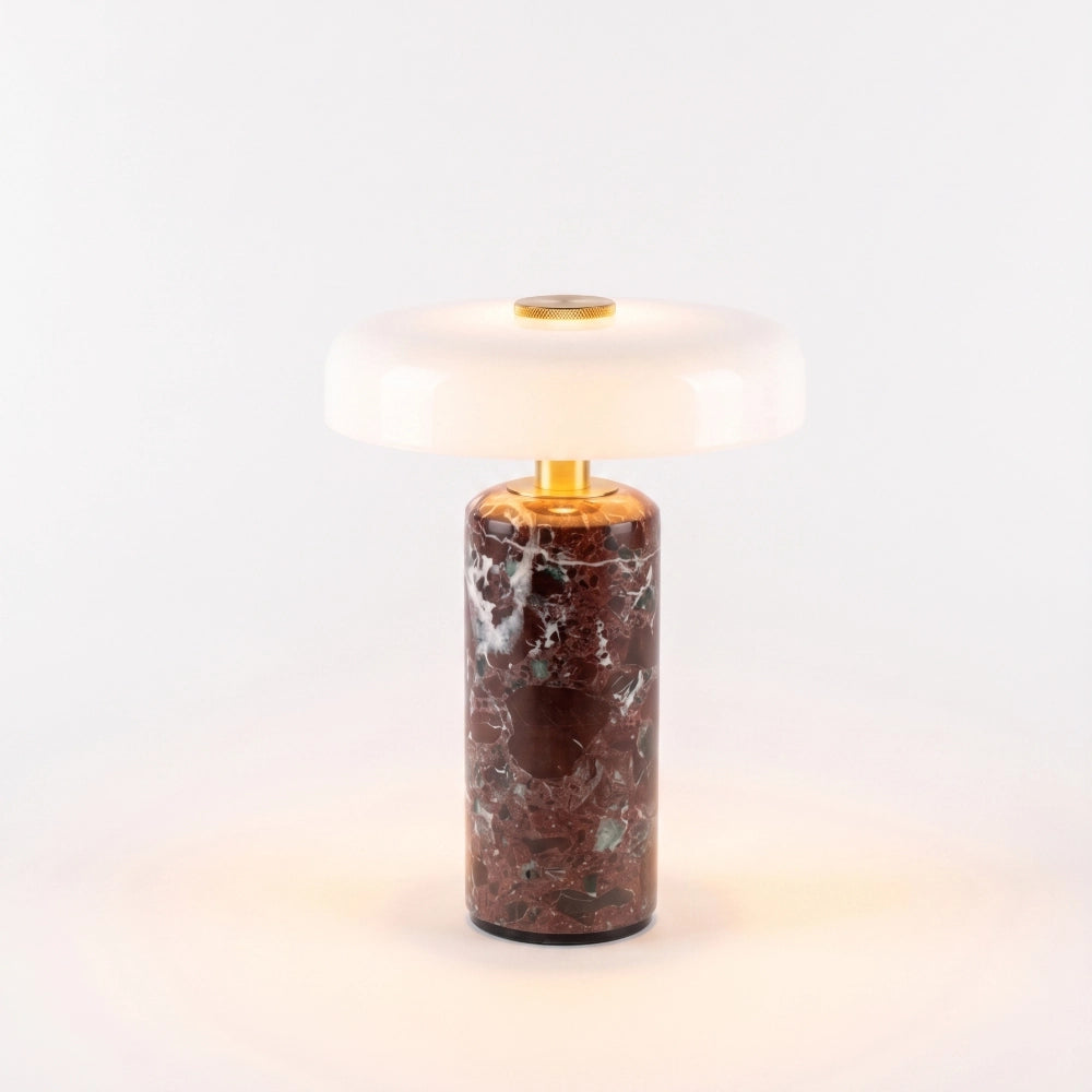 Lámpara de mesa LED en mármol Nova