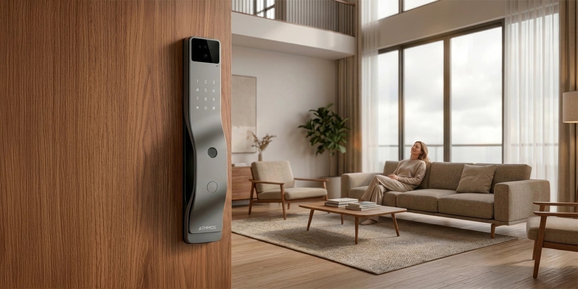 banner móvil de cerraduras inteligentes premium / banner móvil de cerraduras inteligentes premium para el hogar