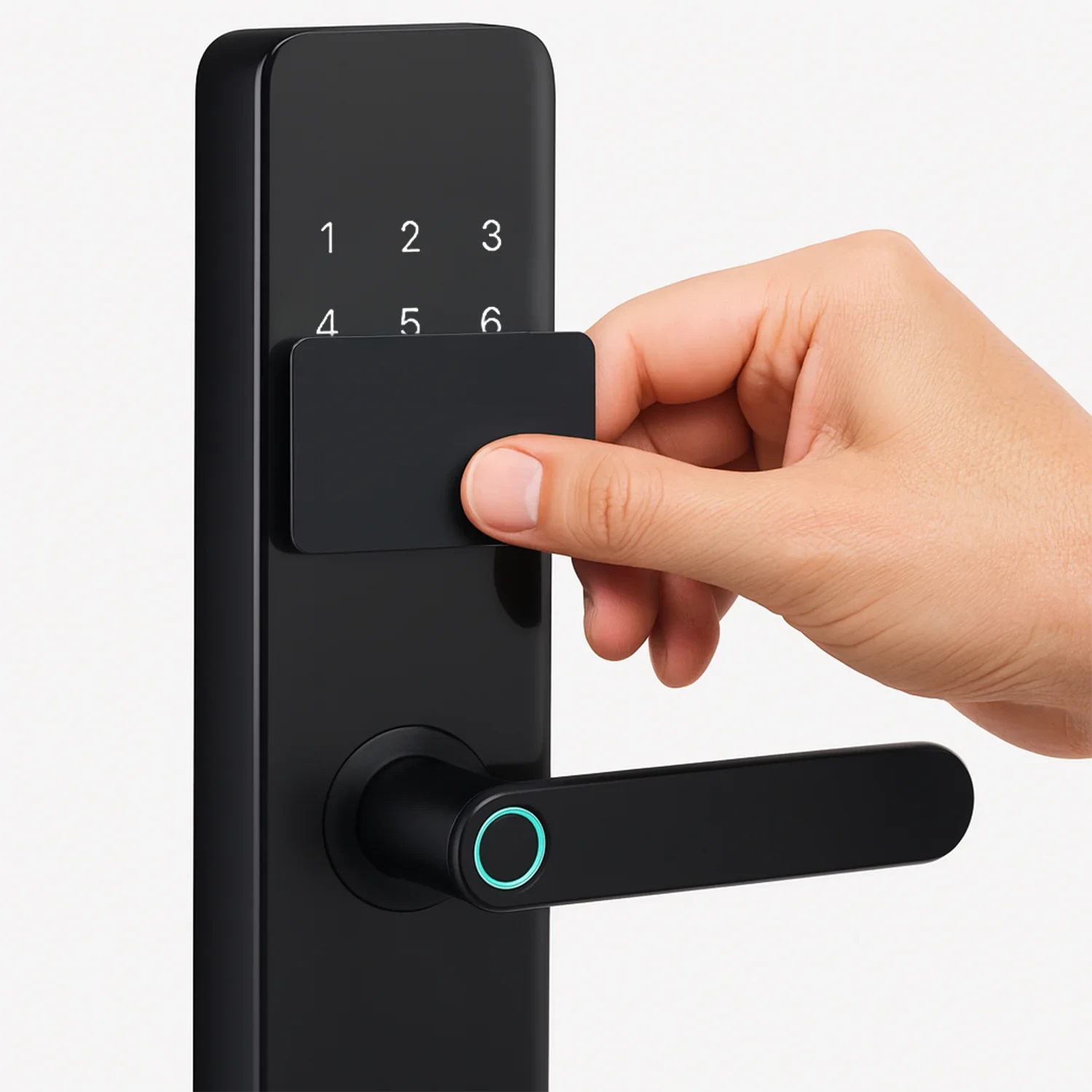 Cerradura inteligente / cerradura panel touch / cerradura lector de huella / cerradura bloqueo automático / cerradura con batería / cerradura plateada / cerradura gris / cerradura con wifi / cerradura con tarjeta de proximidad / cerradura con cámara / cerradura con sensor de movimiento / cerradura con reconocimiento facial 3D / cerradura / cerradura negra / cerradura con llaves / cerradura premium / cerradura anti agua / cerradura con bloqueo manual