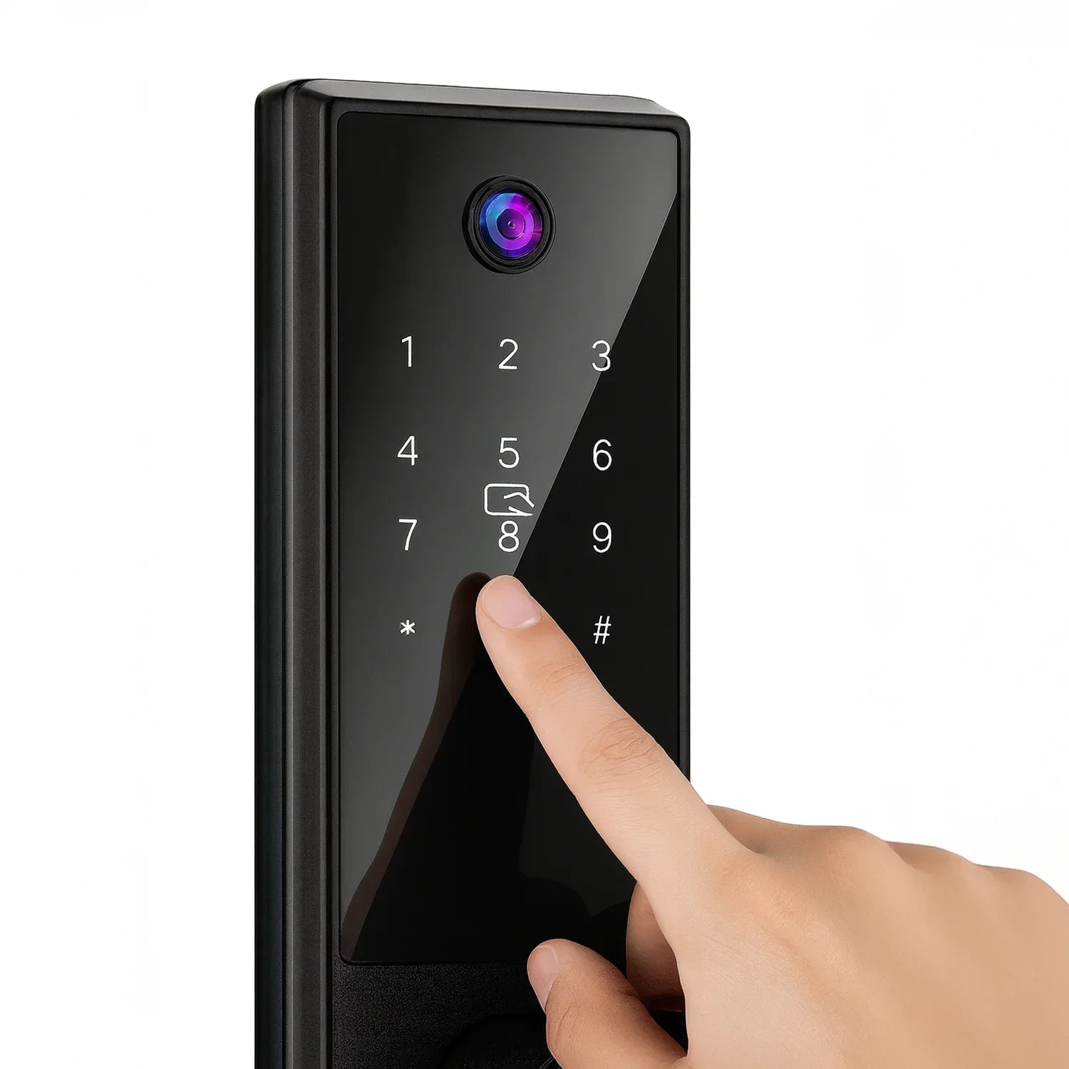 Cerradura inteligente / cerradura panel touch / cerradura lector de huella / cerradura bloqueo automático / cerradura con batería / cerradura plateada / cerradura gris / cerradura con wifi / cerradura con tarjeta de proximidad / cerradura con camara / cerradura con sensor de movimiento / cerradura con reconocimiento facial 3D / cerradura / cerradura negra / cerradura con llaves / cerradura premium / cerradura anti agua / cerradura con bloqueo manual
