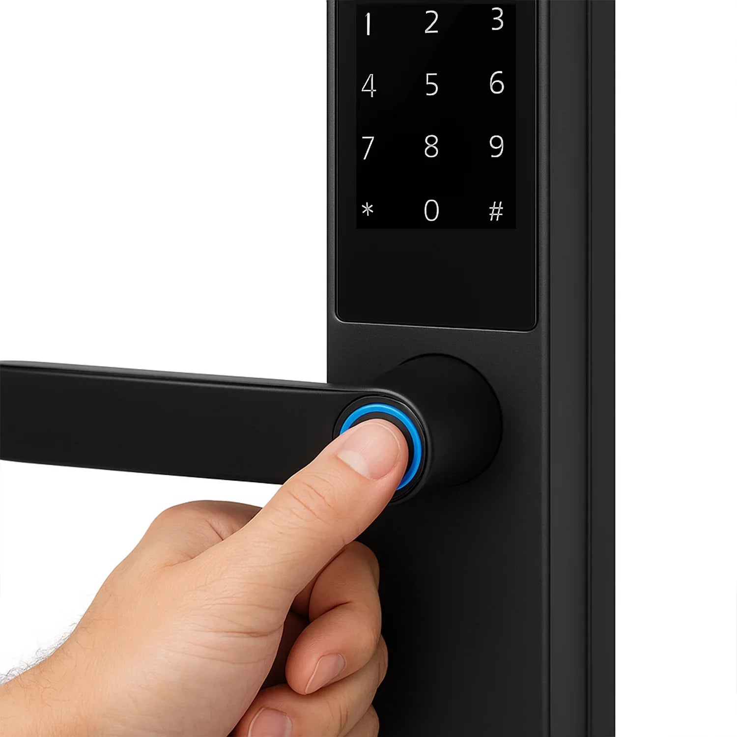 Cerradura inteligente / cerradura panel touch / cerradura lector de huella / cerradura bloqueo automático / cerradura con batería / cerradura plateada / cerradura gris / cerradura con wifi / cerradura con tarjeta de proximidad / cerradura con camara / cerradura con sensor de movimiento / cerradura con reconocimiento facial 3D / cerradura / cerradura negra / cerradura con llaves / cerradura premium / cerradura anti agua / cerradura con bloqueo manual