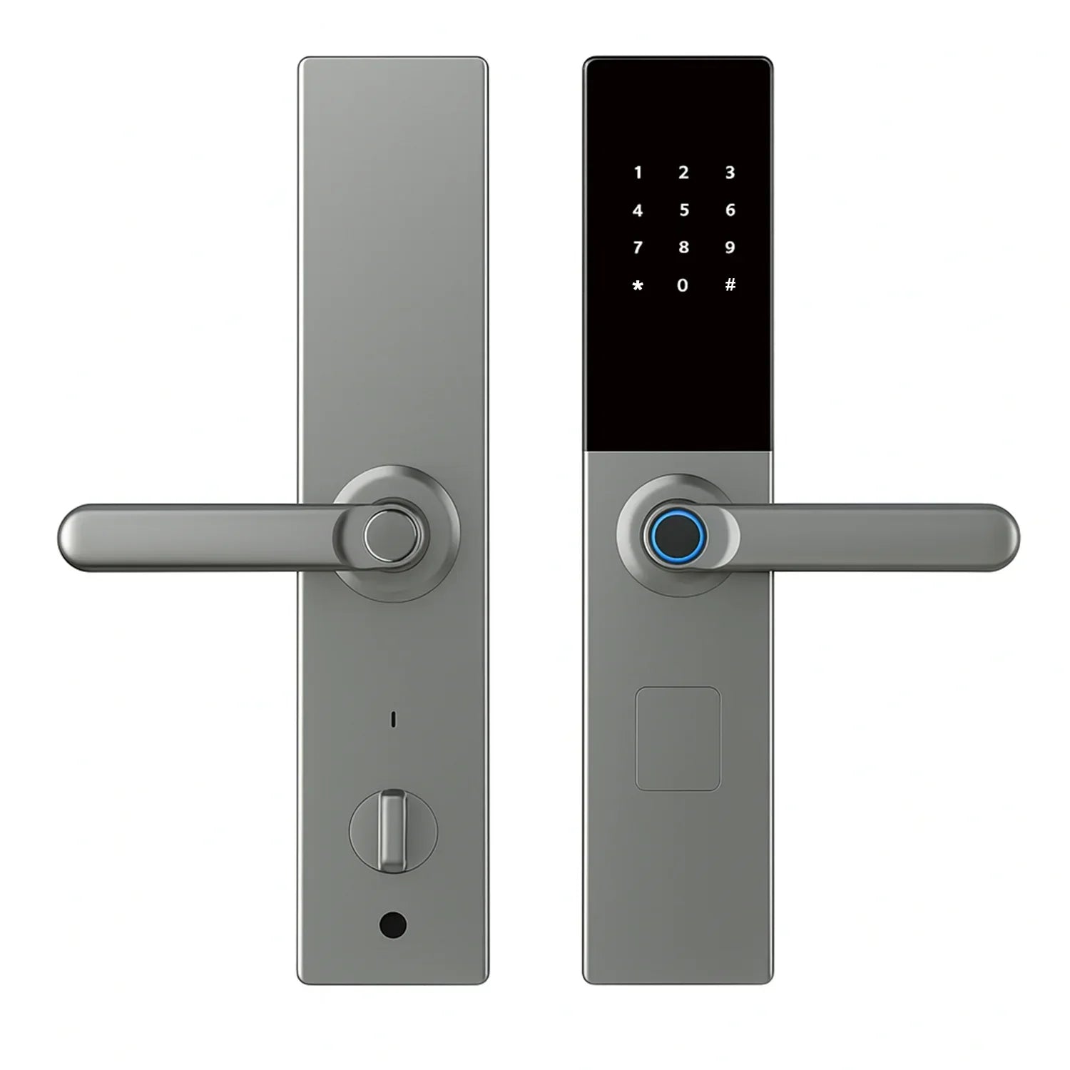 Cerradura inteligente / cerradura panel touch / cerradura lector de huella / cerradura bloqueo automático / cerradura con batería / cerradura plateada / cerradura gris / cerradura con wifi / cerradura con tarjeta de proximidad / cerradura con camara / cerradura con sensor de movimiento / cerradura con reconocimiento facial 3D / cerradura / cerradura negra / cerradura con llaves / cerradura premium / cerradura anti agua / cerradura con bloqueo manual