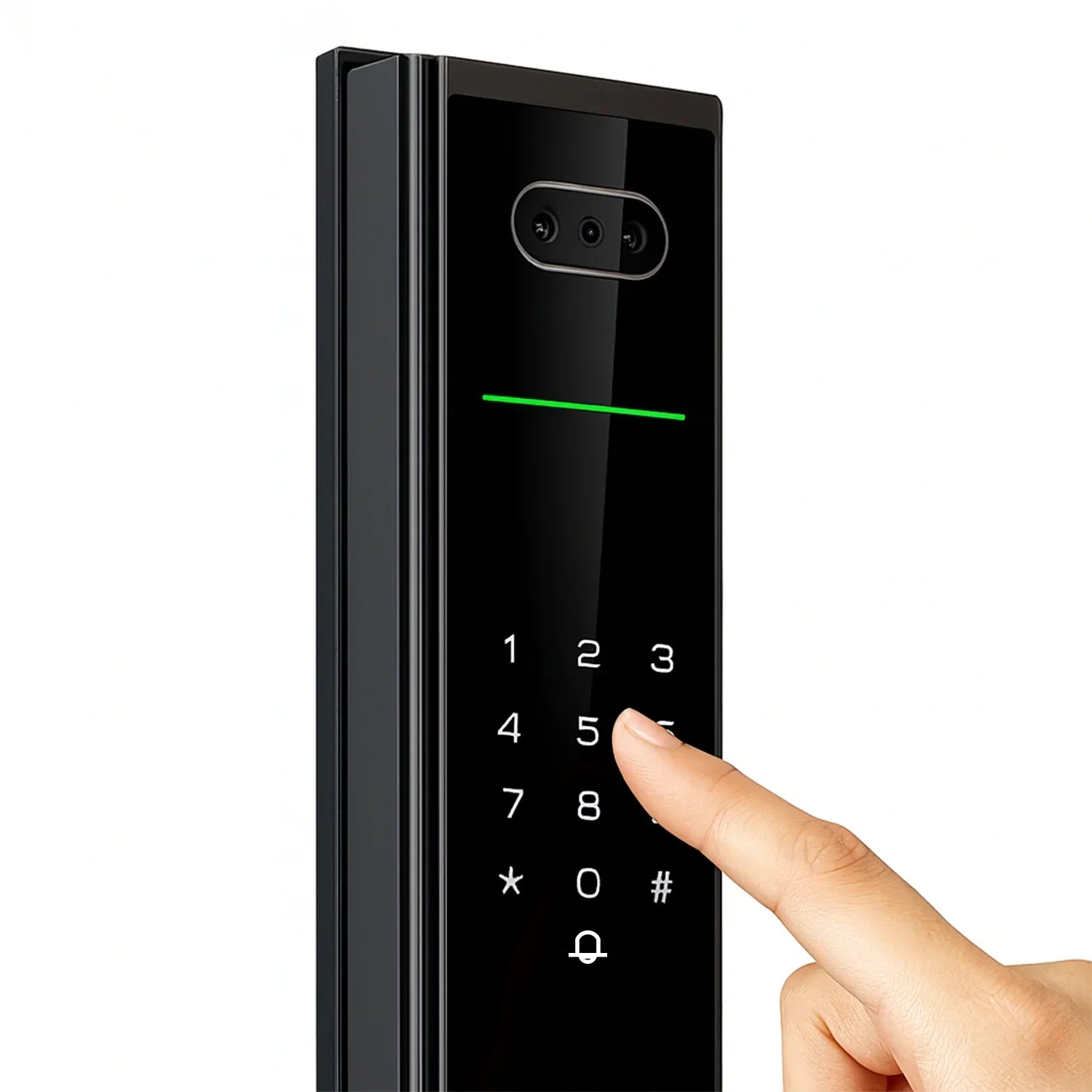 Cerradura inteligente / cerradura panel touch / cerradura lector de huella / cerradura bloqueo automático / cerradura con batería / cerradura plateada / cerradura gris / cerradura con wifi / cerradura con tarjeta de proximidad / cerradura con camara / cerradura con sensor de movimiento / cerradura con reconocimiento facial 3D / cerradura / cerradura negra / cerradura con llaves / cerradura premium / cerradura anti agua / cerradura con bloqueo manual