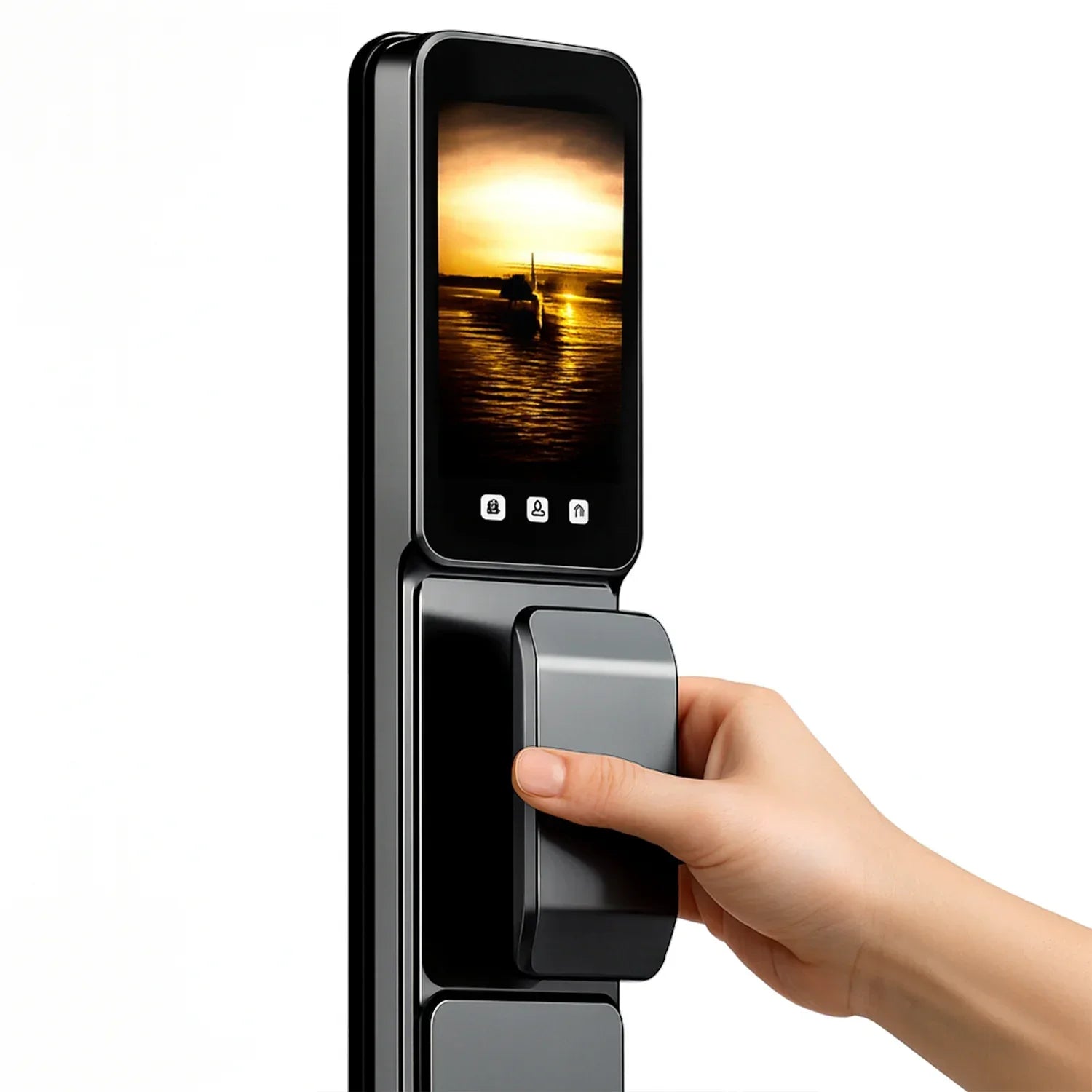 Cerradura inteligente / cerradura panel touch / cerradura lector de huella / cerradura bloqueo automático / cerradura con batería / cerradura plateada / cerradura gris / cerradura con wifi / cerradura con tarjeta de proximidad / cerradura con camara / cerradura con sensor de movimiento / cerradura con reconocimiento facial 3D / cerradura / cerradura negra / cerradura con llaves / cerradura premium / cerradura anti agua / cerradura con bloqueo manual