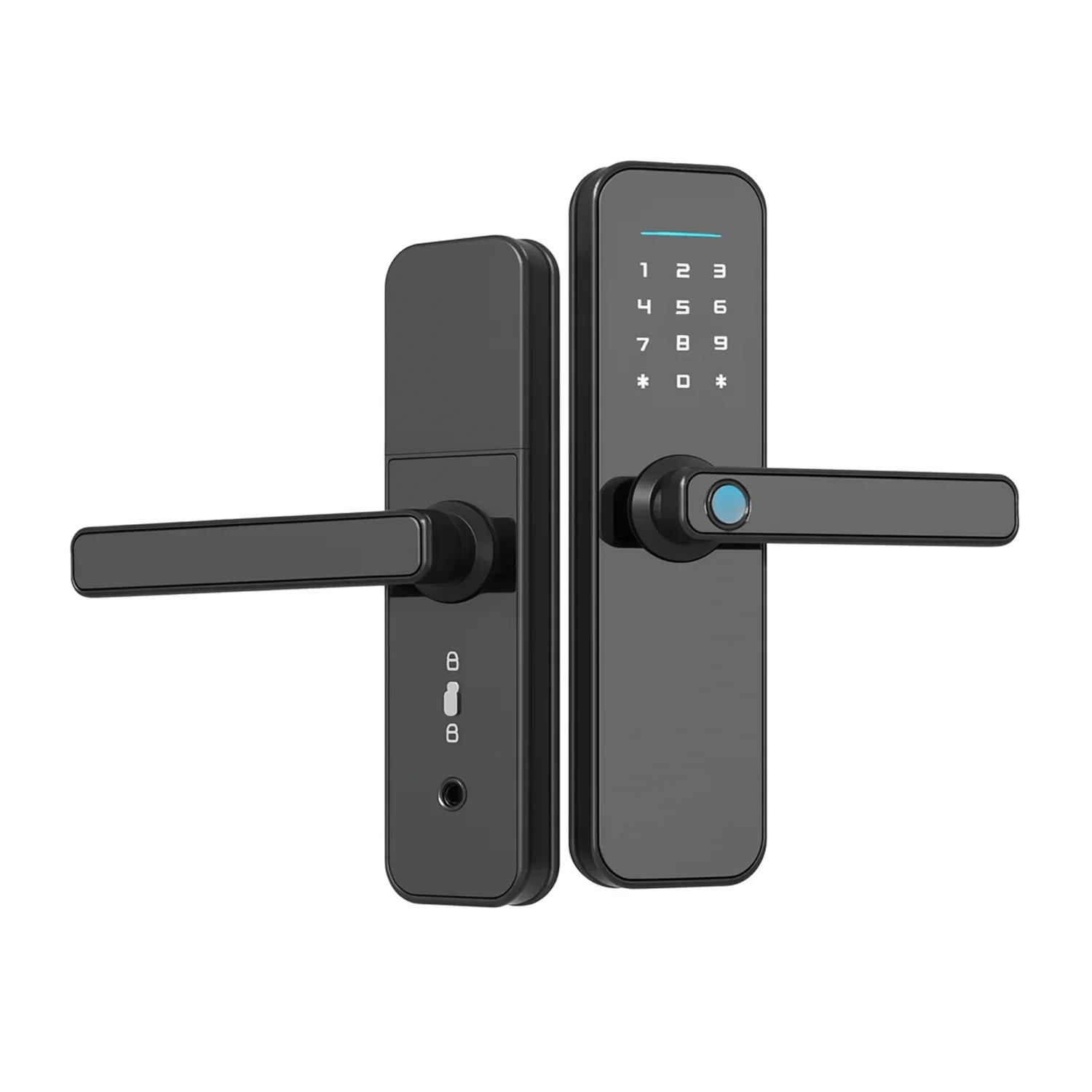 Cerradura inteligente / cerradura panel touch / cerradura lector de huella / cerradura bloqueo automático / cerradura con batería / cerradura plateada / cerradura gris / cerradura con wifi / cerradura con tarjeta de proximidad / cerradura con camara / cerradura con sensor de movimiento / cerradura con reconocimiento facial 3D / cerradura / cerradura negra / cerradura con llaves