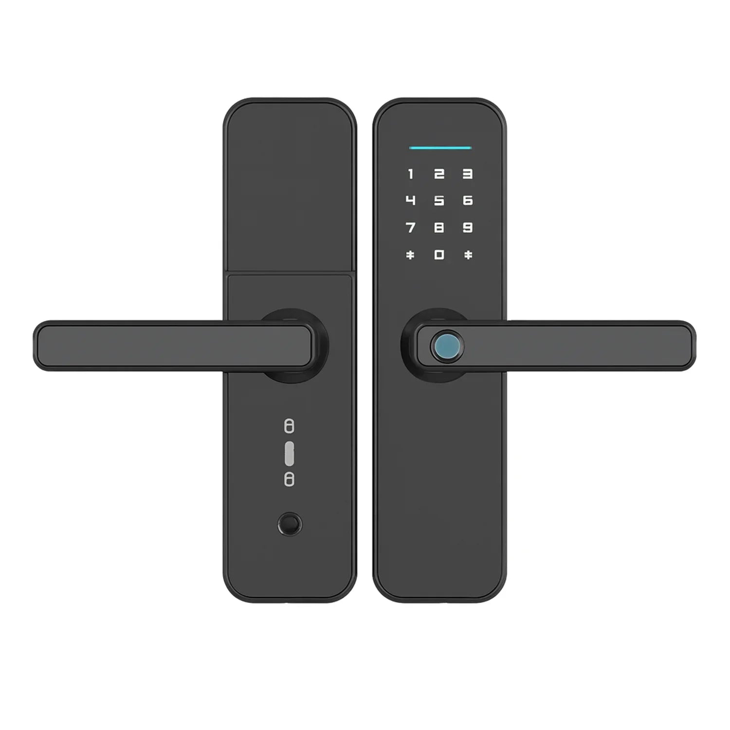 Cerradura inteligente / cerradura panel touch / cerradura lector de huella / cerradura bloqueo automático / cerradura con batería / cerradura plateada / cerradura gris / cerradura con wifi / cerradura con tarjeta de proximidad / cerradura con camara / cerradura con sensor de movimiento / cerradura con reconocimiento facial 3D / cerradura / cerradura negra / cerradura con llaves