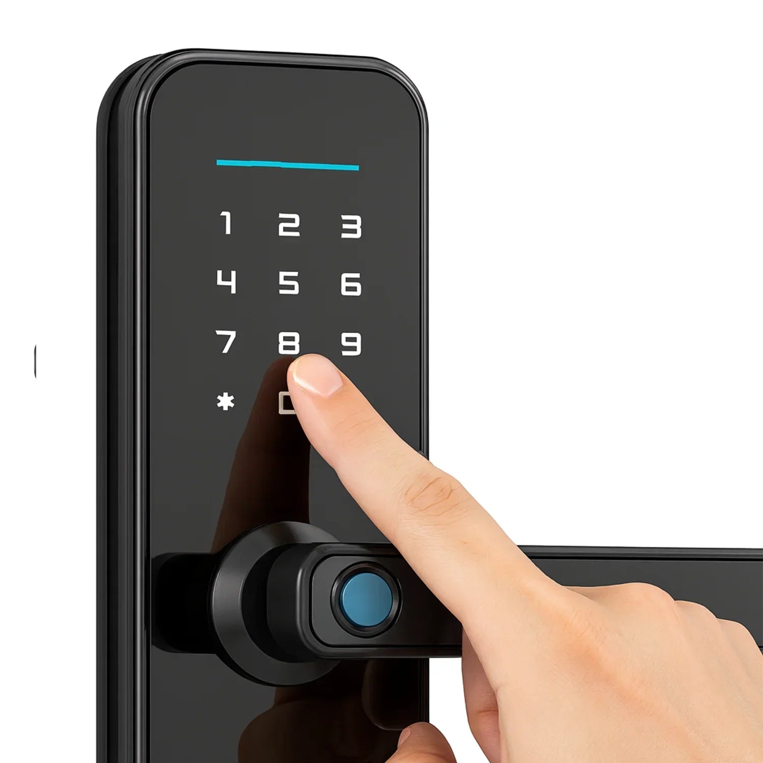 Cerradura inteligente / cerradura panel touch / cerradura lector de huella / cerradura bloqueo automático / cerradura con batería / cerradura plateada / cerradura gris / cerradura con wifi / cerradura con tarjeta de proximidad / cerradura con camara / cerradura con sensor de movimiento / cerradura con reconocimiento facial 3D / cerradura / cerradura negra / cerradura con llaves