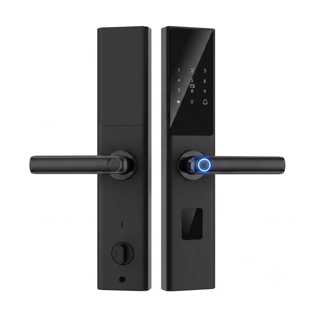 cerradura inteligente tivor xz10 color negro