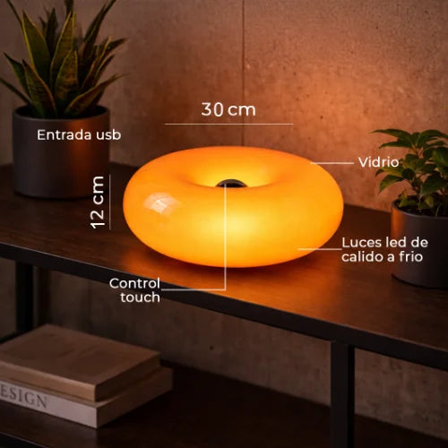 Lámpara de mesa Led DONUTS