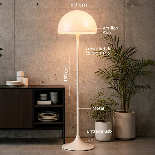 Lámpara de pie Led NORDIC