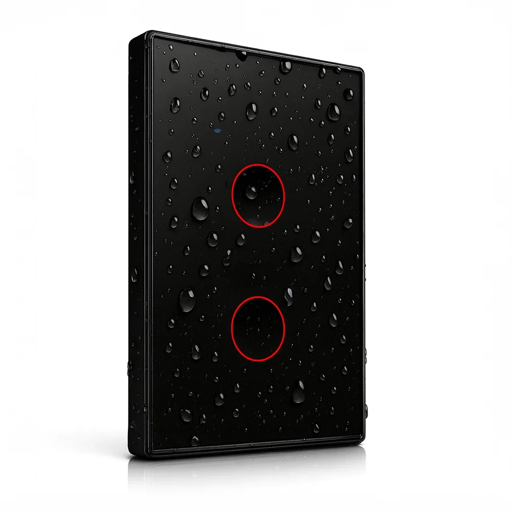 interruptor inteligente / interruptor inteligente de tres botones / interruptor con wifi / interruptor negro / interruptor panel touch / interruptor de dos botones / interruptor blanco