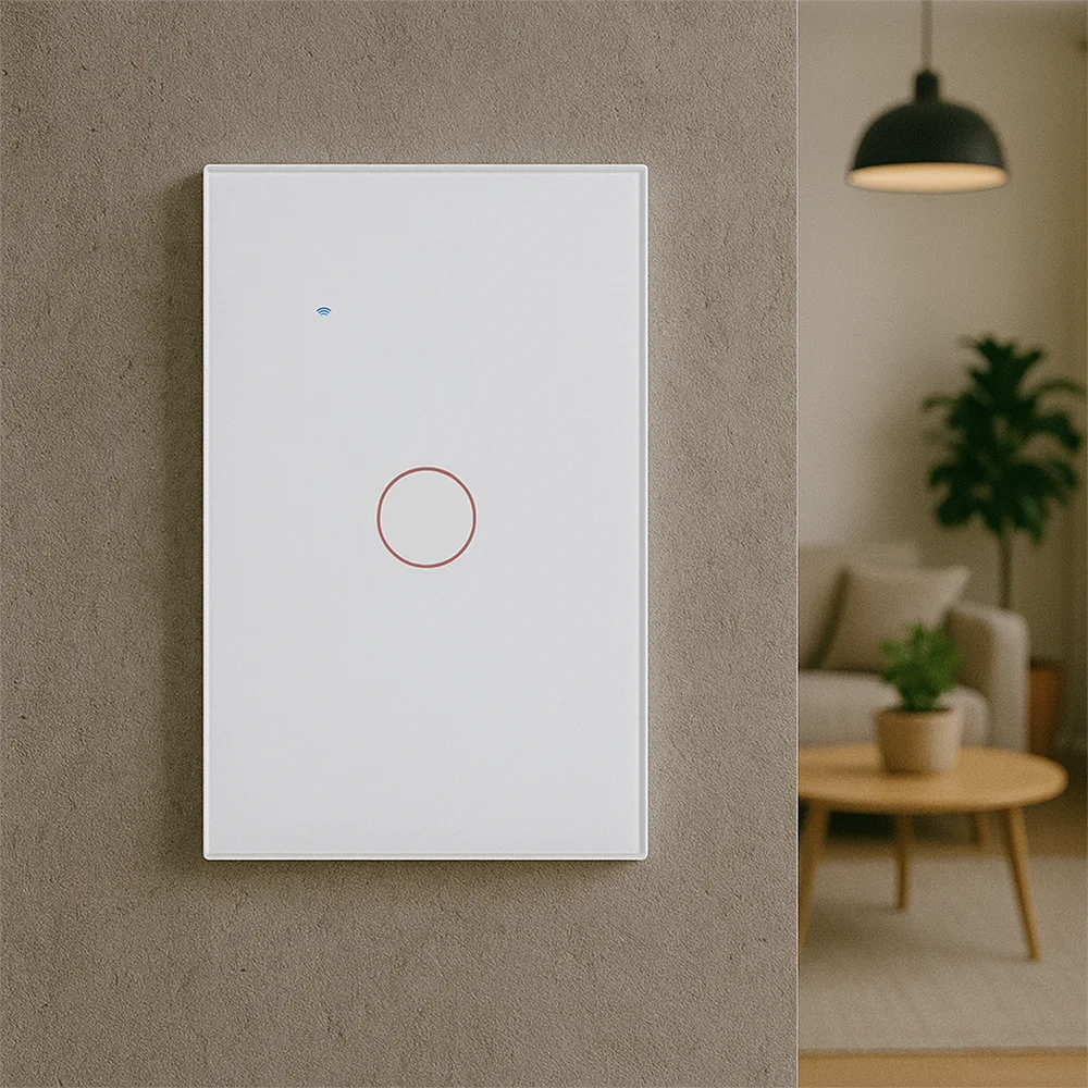 interruptor inteligente / interruptor inteligente de tres botones / interruptor con wifi / interruptor negro / interruptor panel touch / interruptor de dos botones / interruptor blanco