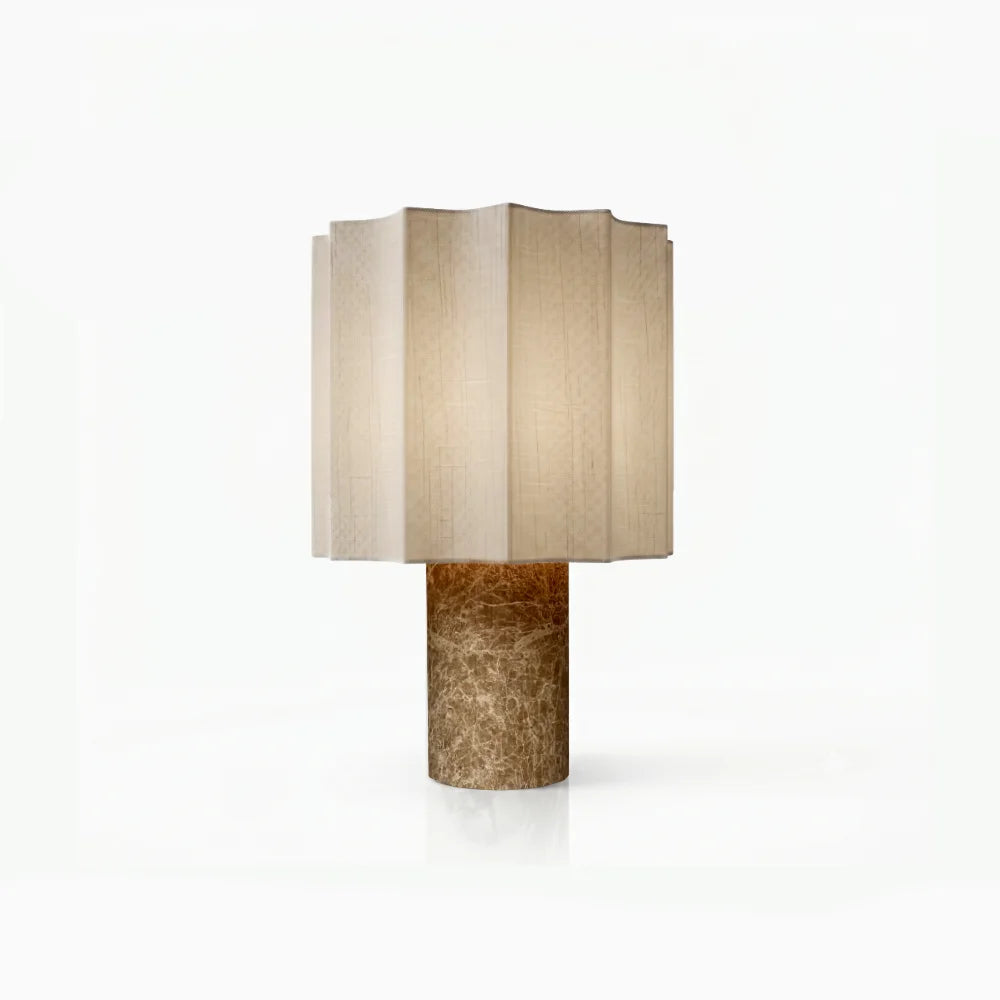 Lámpara de mesa LED de mármol Pisa