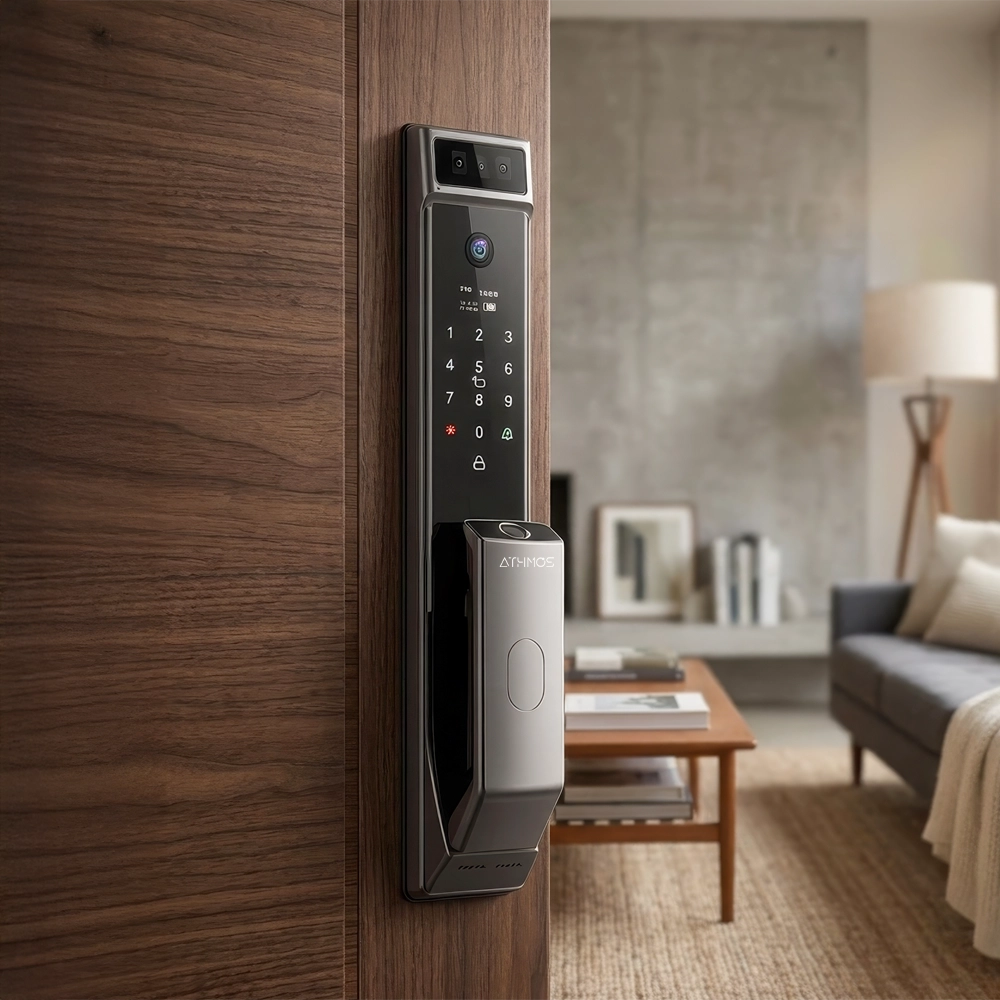 Cerradura inteligente / cerradura panel touch / cerradura lector de huella / cerradura bloqueo automático / cerradura con batería / cerradura plateada / cerradura gris / cerradura con wifi / cerradura con tarjeta de proximidad / cerradura con camara / cerradura con sensor de movimiento / cerradura con reconocimiento facial 3D / cerradura / cerradura negra / cerradura con llaves / cerradura premium / cerradura anti agua / cerradura con bloqueo manual