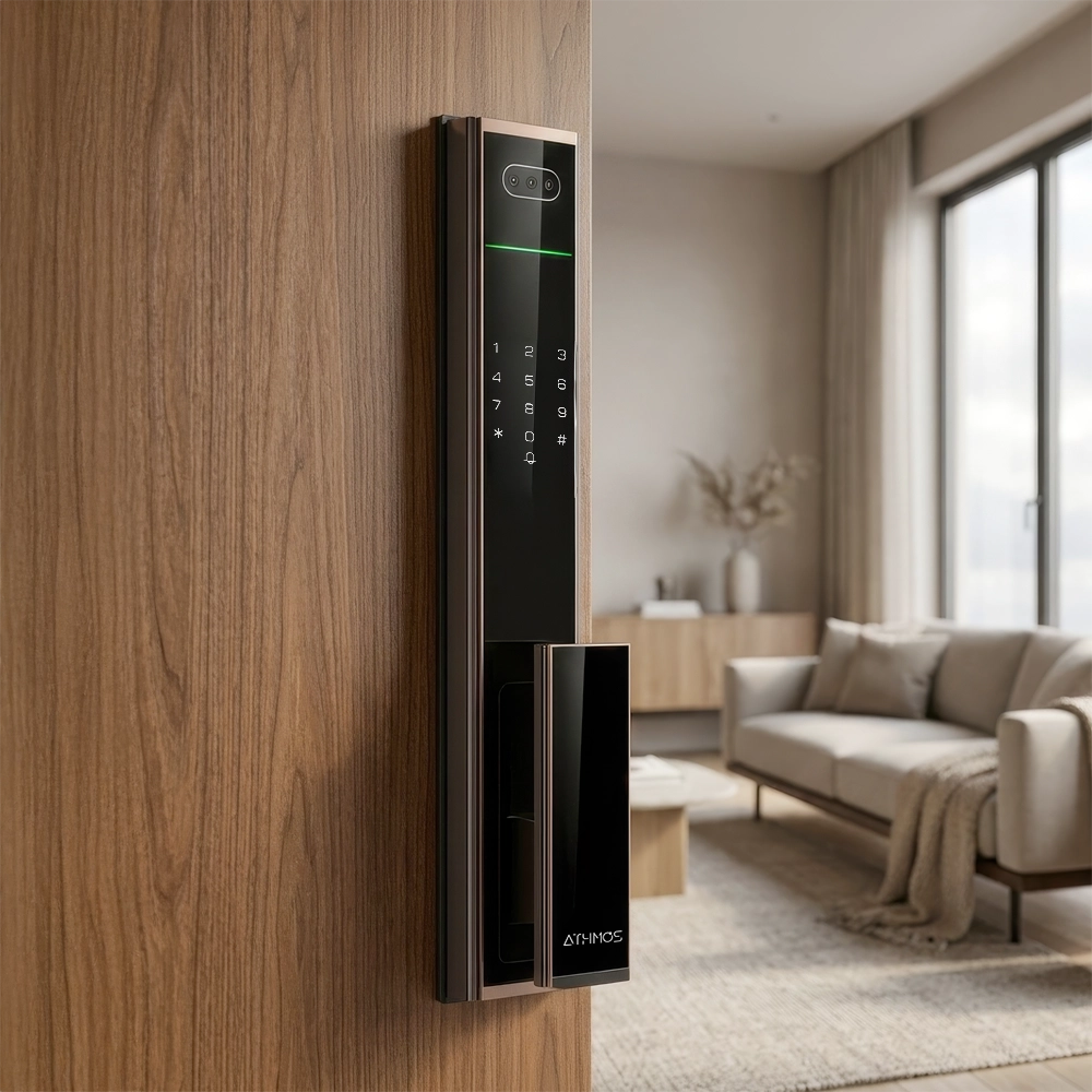 Cerradura inteligente / cerradura panel touch / cerradura lector de huella / cerradura bloqueo automático / cerradura con batería / cerradura plateada / cerradura gris / cerradura con wifi / cerradura con tarjeta de proximidad / cerradura con camara / cerradura con sensor de movimiento / cerradura con reconocimiento facial 3D / cerradura / cerradura negra / cerradura con llaves