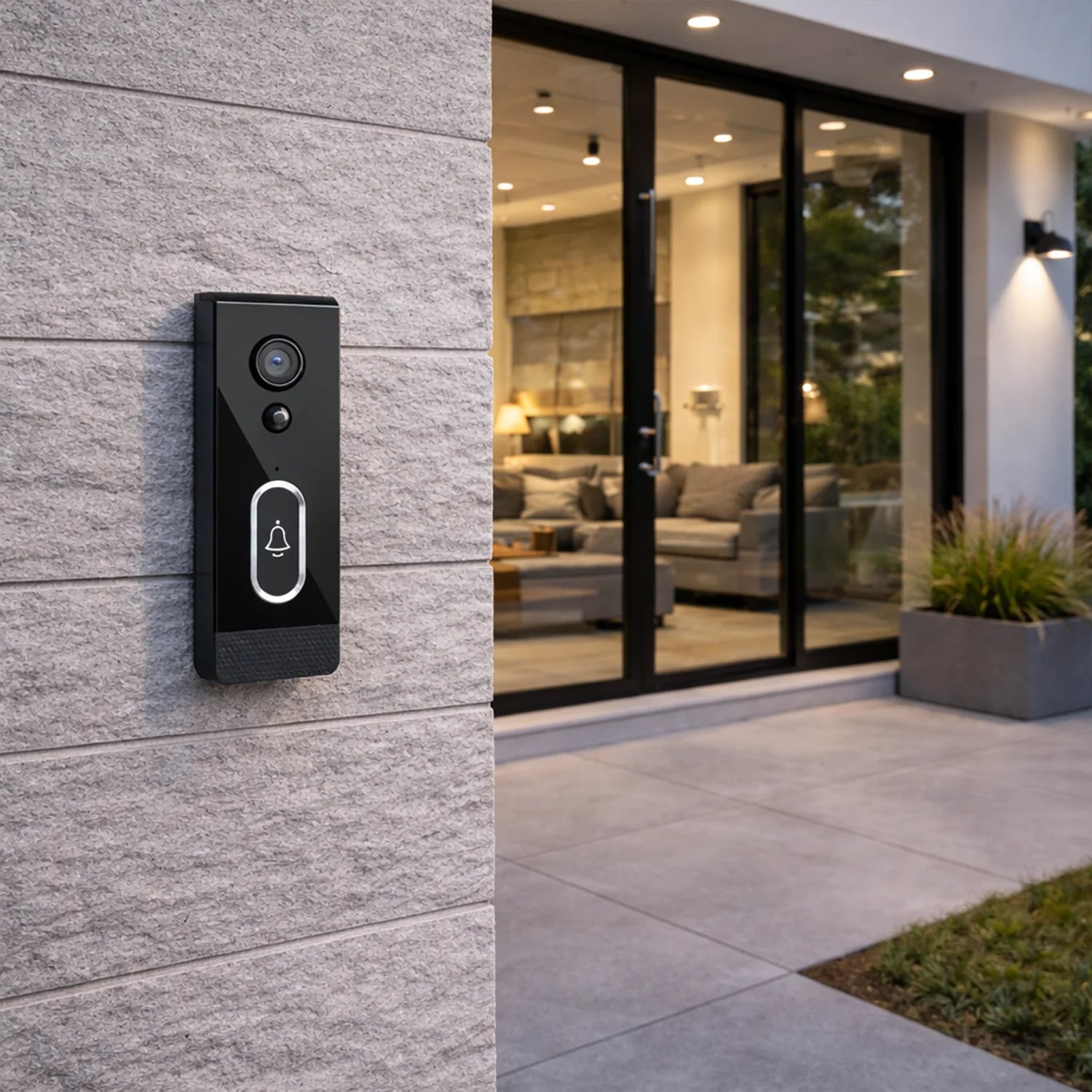 Timbre inteligente / timbre inteligente con wifi / timbre inteligente desde app / Timbre inteligente de tu celular / Timbre inteligente recibe llamadas / Timbre inteligente con camara HD / Timbre inteligente para tu hogar / Timbre inteligente smart home / Timbre inteligente para el patio de tu casa / Timbre inteligente video llamada